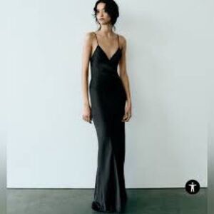 NWT Zara Black Formal Dress